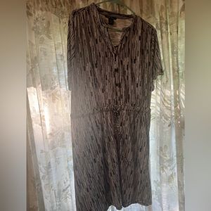 Black and white dress